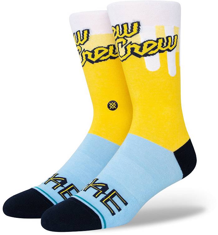 Men's Stance Yellow Boston Red Sox 2021 City Connect Crew Socks
