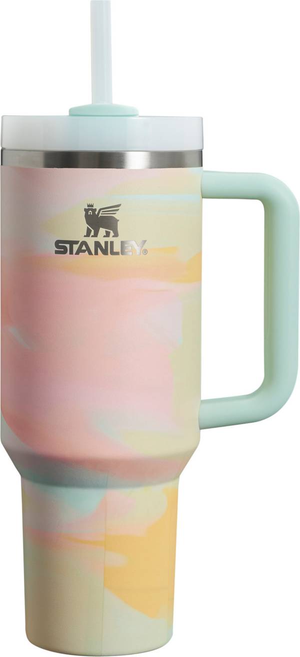 STANLEY 40oz Stainless Steel H2.0 FlowState Quencher Tumbler Watercolor Blue