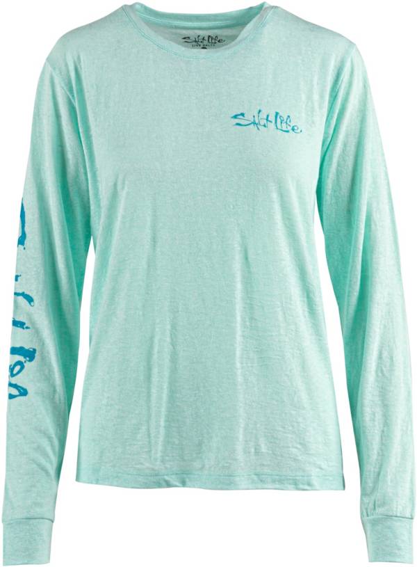 Salt Life Women's The Motto Boyfriend Long Sleeve Shirt product image