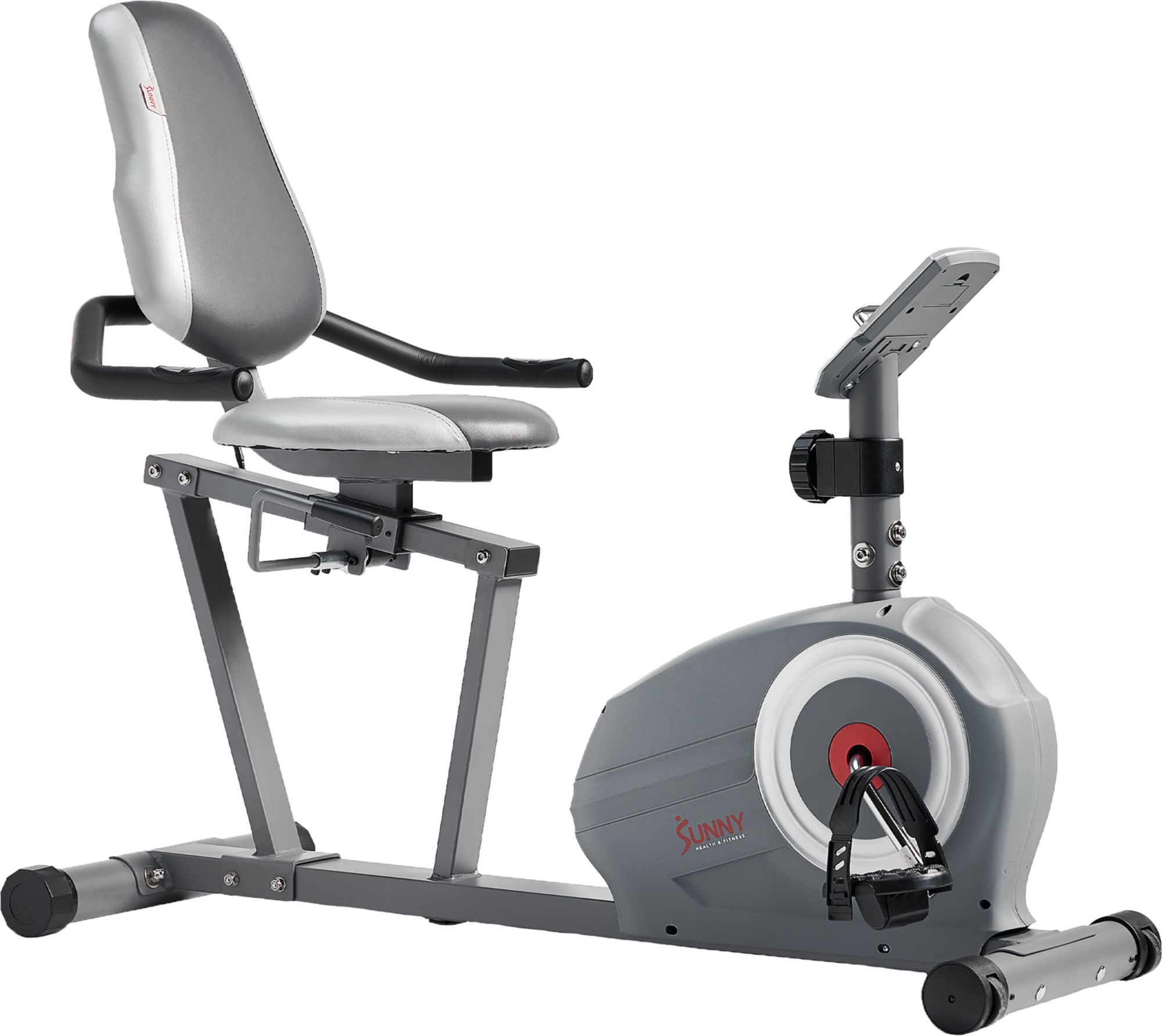 Sunny Health & Fitness Essential Smart Recumbent Bike product image