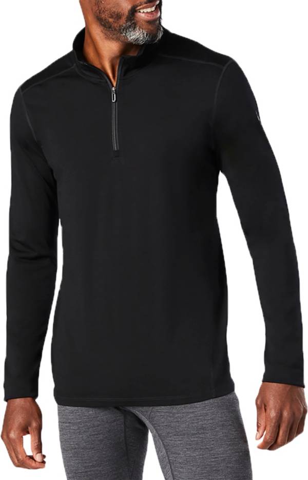 Smartwool Men's Classic All-Season Merino Base Layer 1/4 Zip Long Sleeve  Top