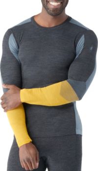 Smartwool Intraknit Merino 200 Colorblock Long Sleeve T-Shirt Yellow