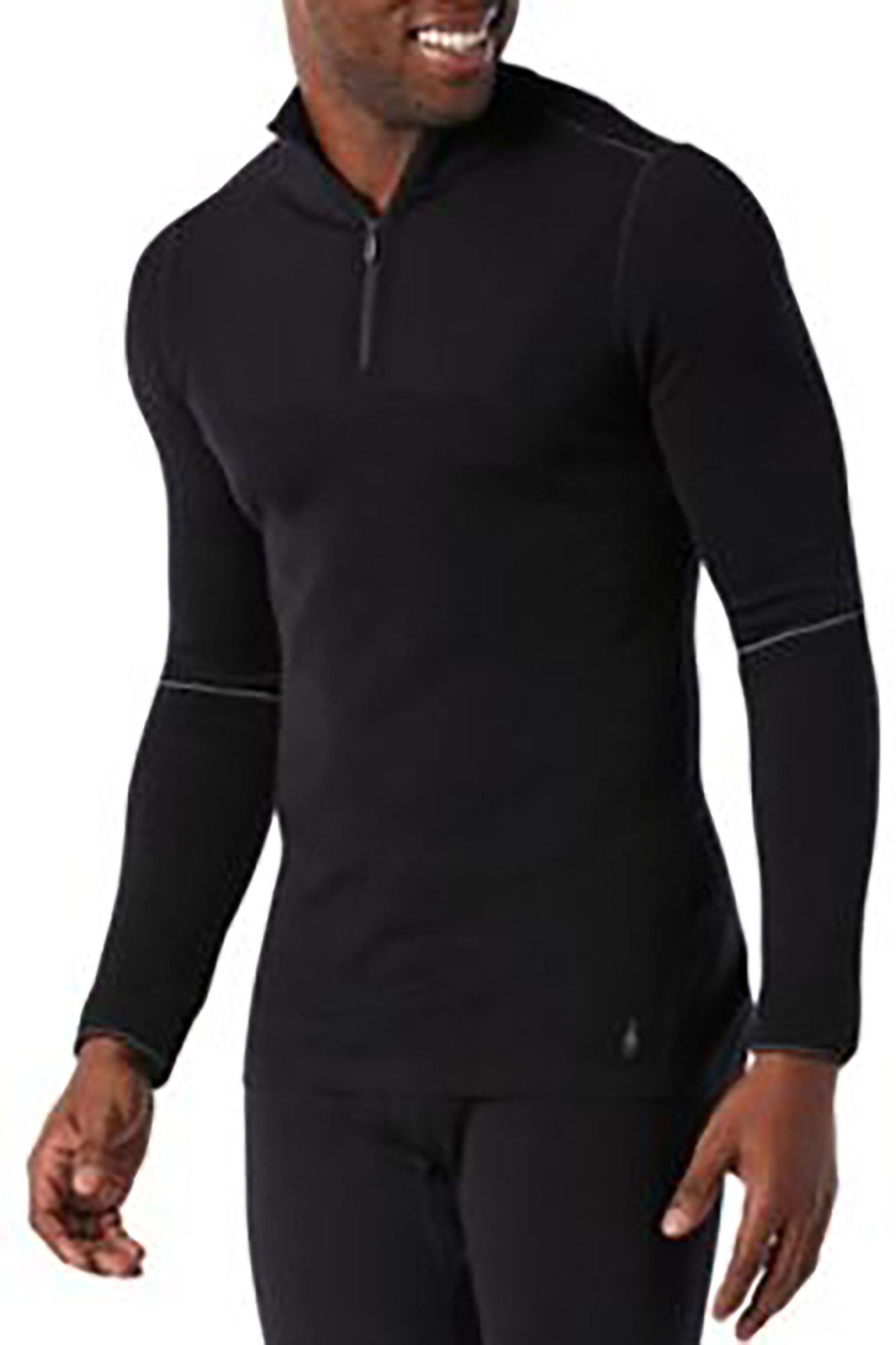 Smartwool Men's Intraknit Thermal Max Merino Base Layer Quarter Zip Hoodie product image