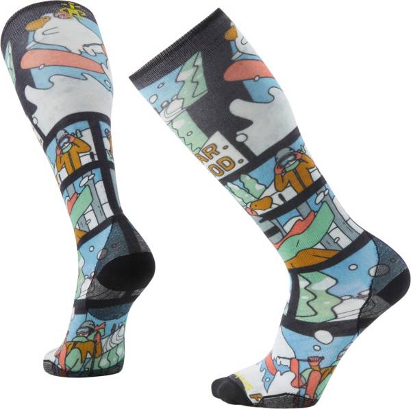 Smartwool Targeted Cushion Adventure Print Over The Calf Ski Socks product image