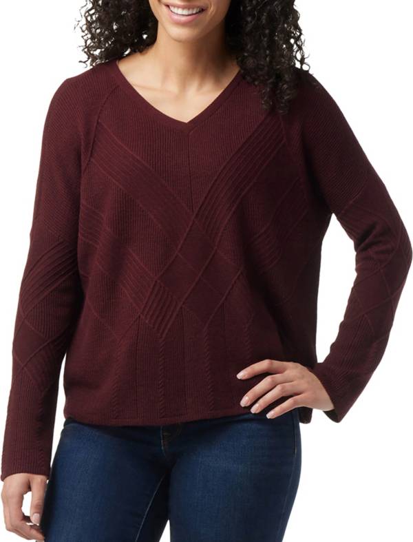 Smartwool Women's Shadow Pine Cable V-Neck Sweater product image