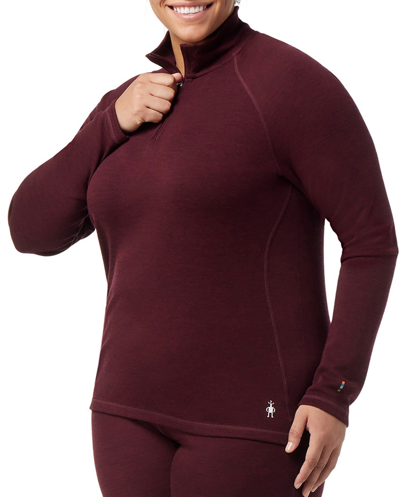 Smartwool Women's Thermal Merino ¼ Zip Pullover