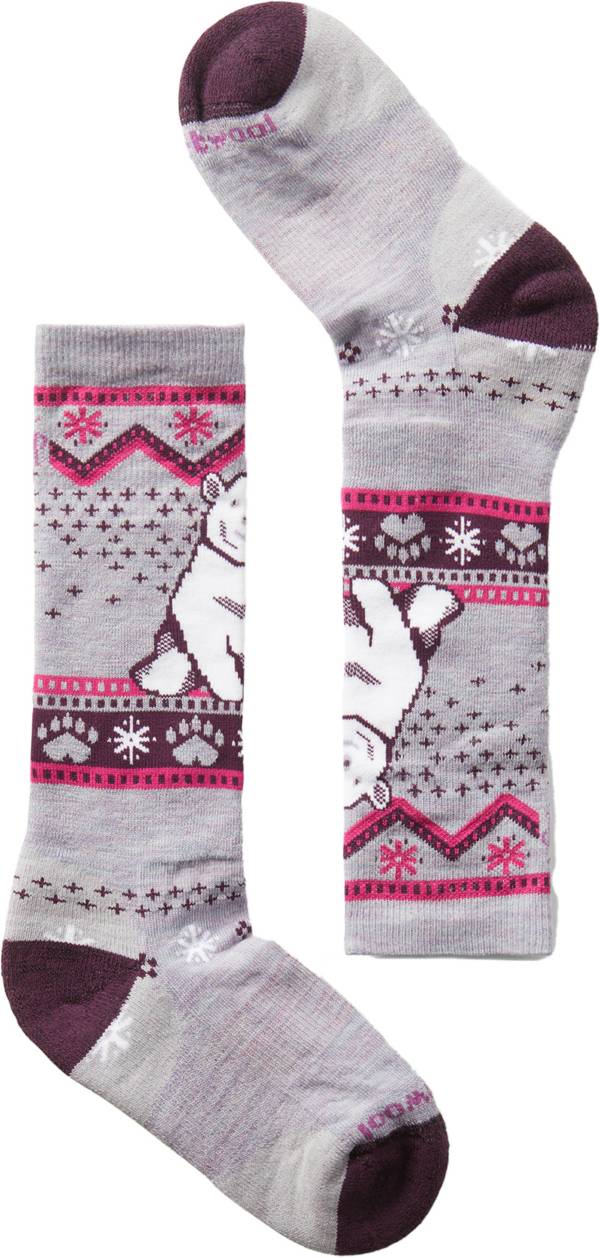 Smartwool Kids' Wintersport Full Cushion Yeti Pattern Over The Calf Socks product image