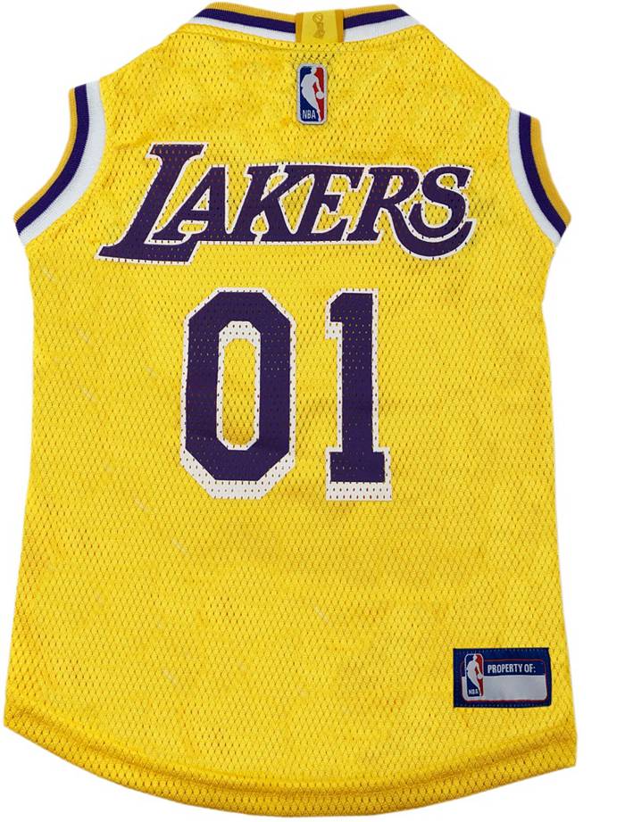 NBA Los Angeles Lakers 26 Pets Basketball Mesh Jersey