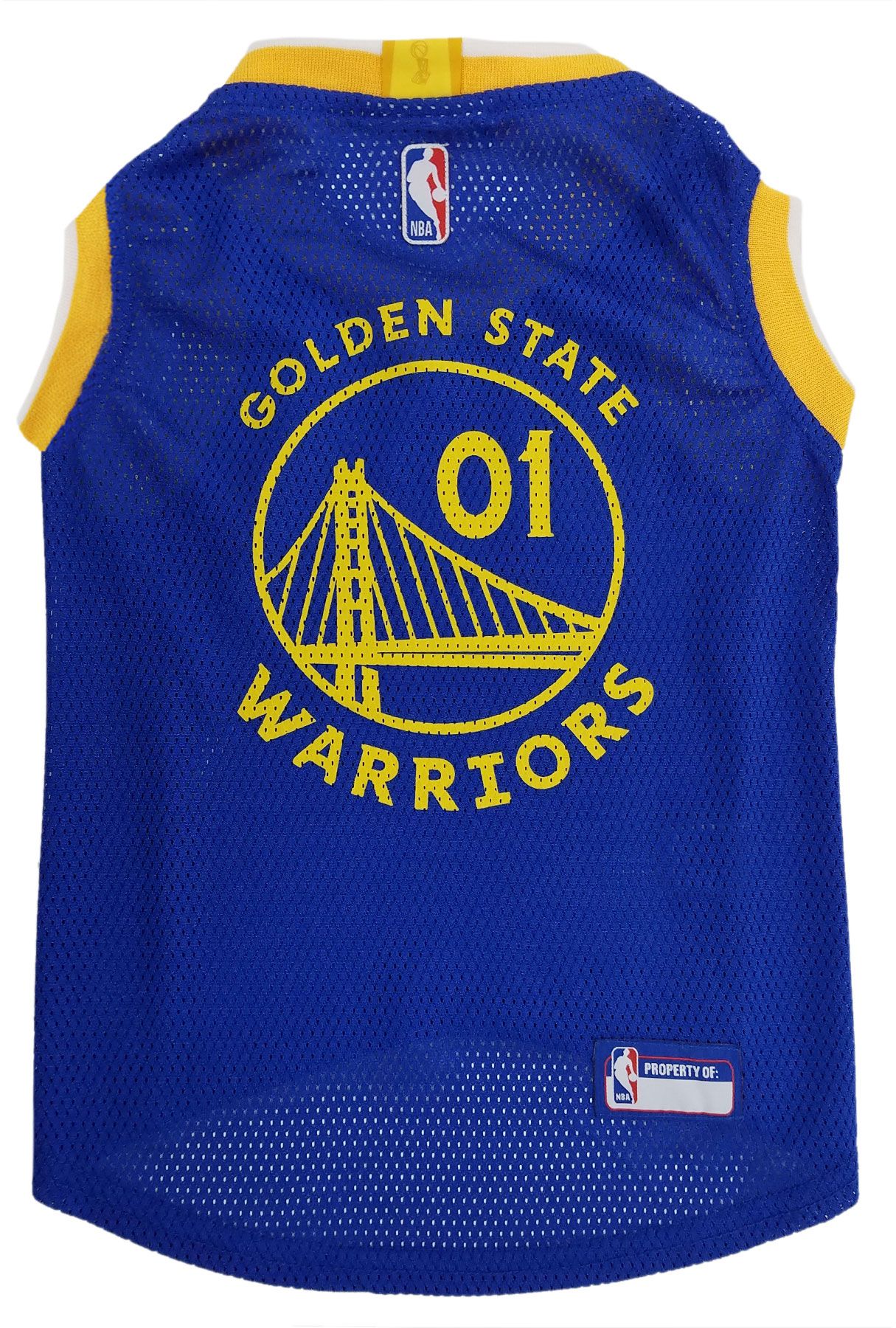 Pets First NBA Golden State Warriors Pet Jersey product image