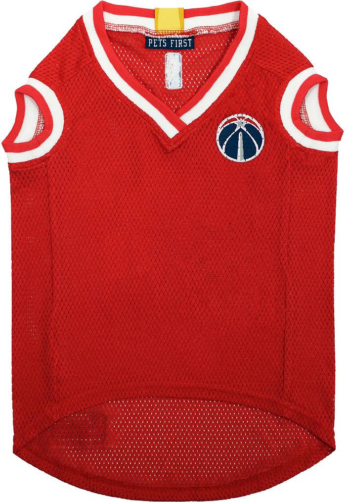 Red Basketball Dog Jersey