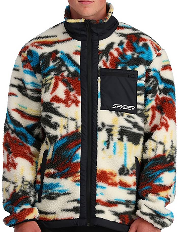 Spyder Men's Sherman Sherpa Fleece Jacket