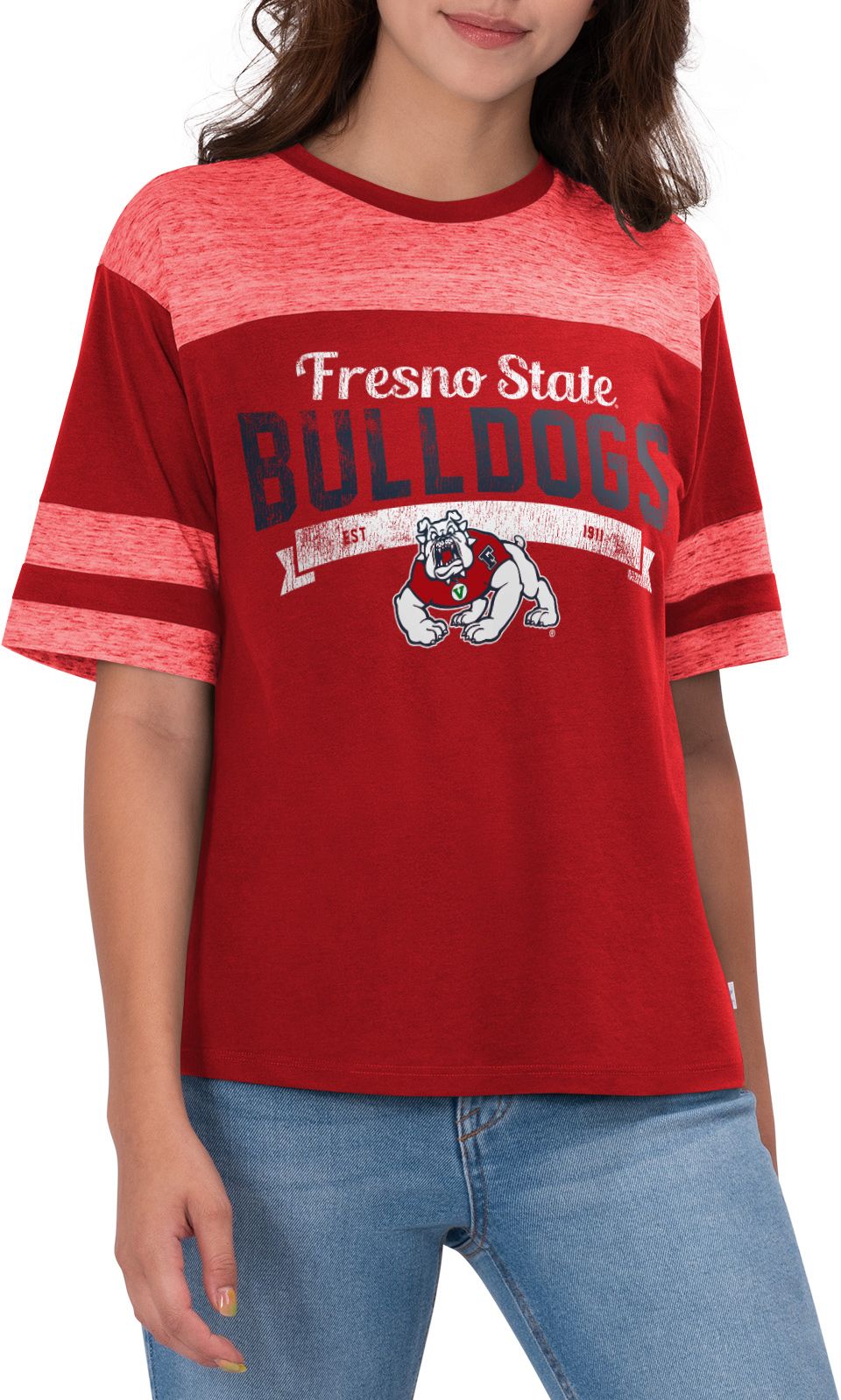 Touch By Alyssa Milano Women's Fresno State Bulldogs Cardinal All Star ...