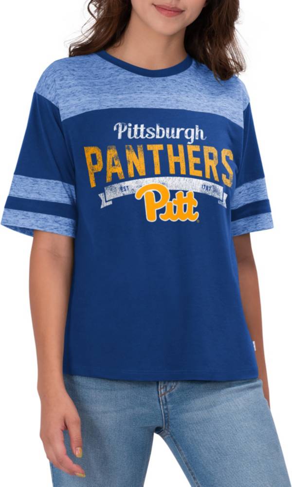 Touch by Alyssa Milano Women's Pitt Panthers Blue All Star T-Shirt product image
