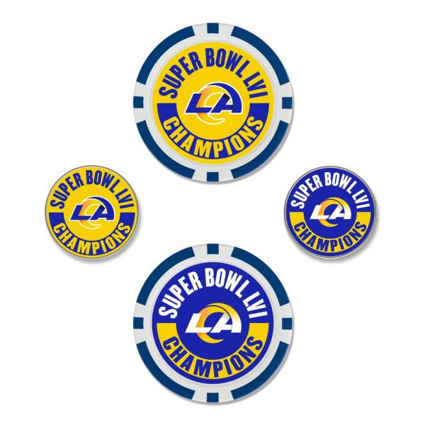 Men's New Era Royal Los Angeles Rams Super Bowl LVI Champions Side