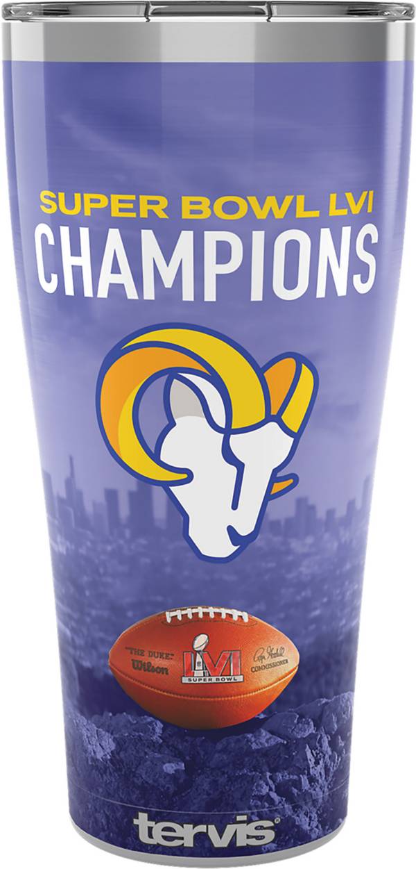 Tervis 2021 Super Bowl LVI Champions Los Angeles Rams 30oz. Stainless Steel  Tumbler