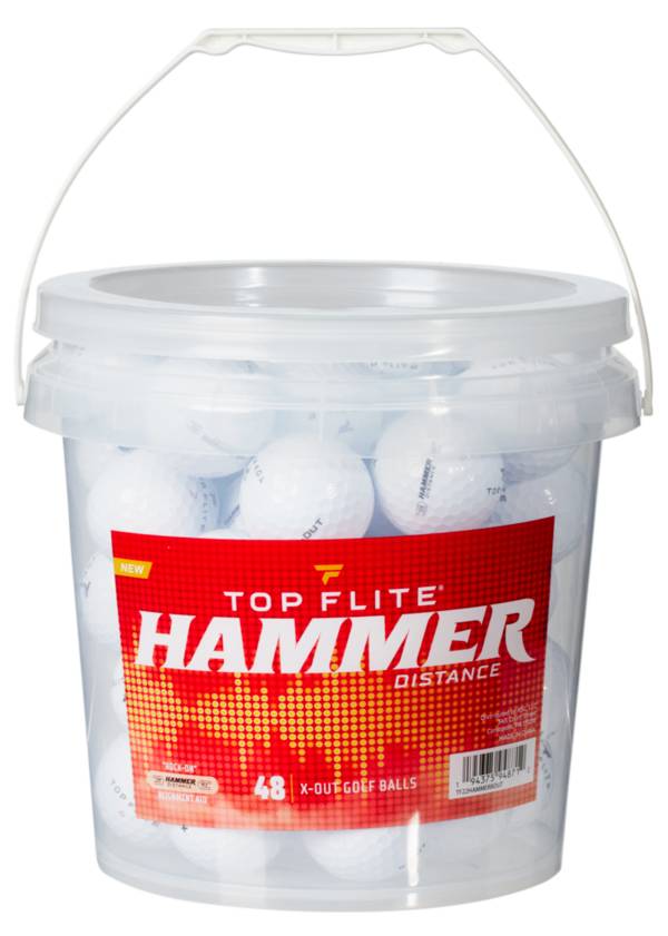 Top Flite 2022 Hammer X-Out Golf Balls - 48 Pack Bucket product image