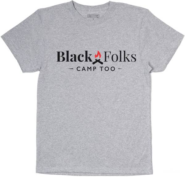 Black Folks Camp Too Adult Logo T-Shirt | Publiclands