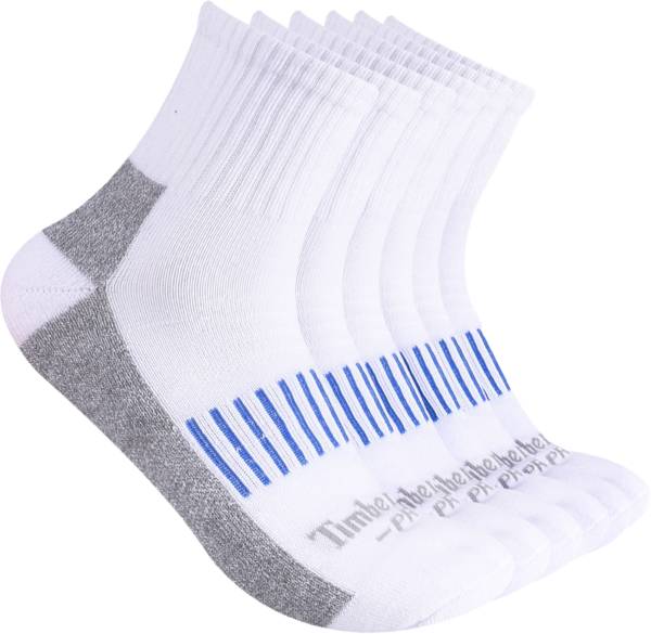 Timberland Pro Men's Half Cushion Quarter Socks - 6 Pack product image