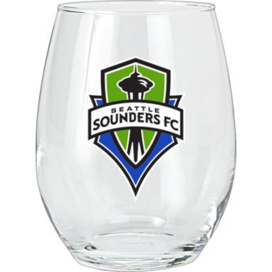sorry, The Memory Company Seattle Sounders Stemless Wine Glass is currently out of stock