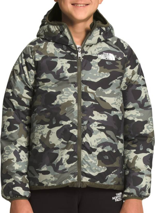 The North Face Boys Printed Reversible North Down Hooded Jacket product image