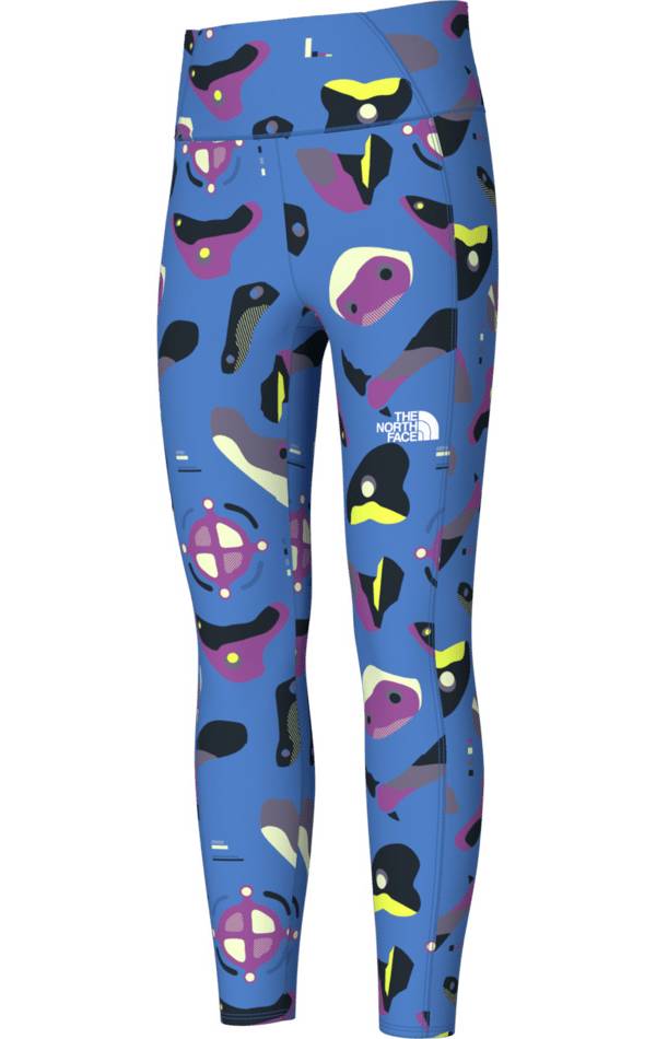  THE NORTH FACE Girls' Printed Never Stop Tight, TNF