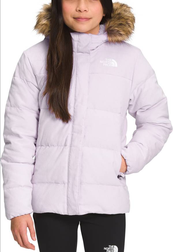 The North Face Girl's Printed North Down Fleece-Lined Parka product image