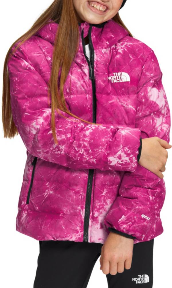 The North Face - Girl's Reversible North Down Hooded Jacket - Doudoune -  TNF Black | XS