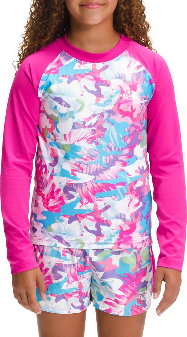 The North Face Girls Printed Amphibious Long Sleeve Sun Shirt product image