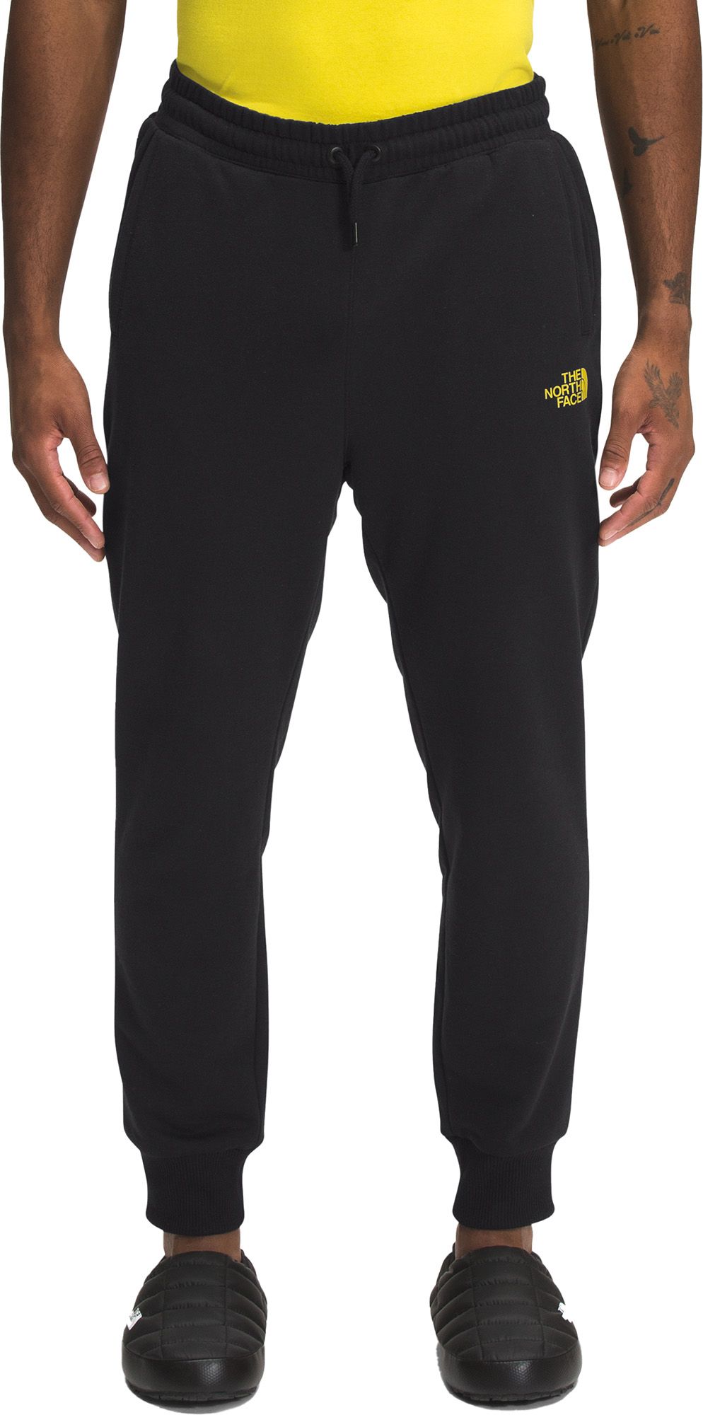 the north face black joggers