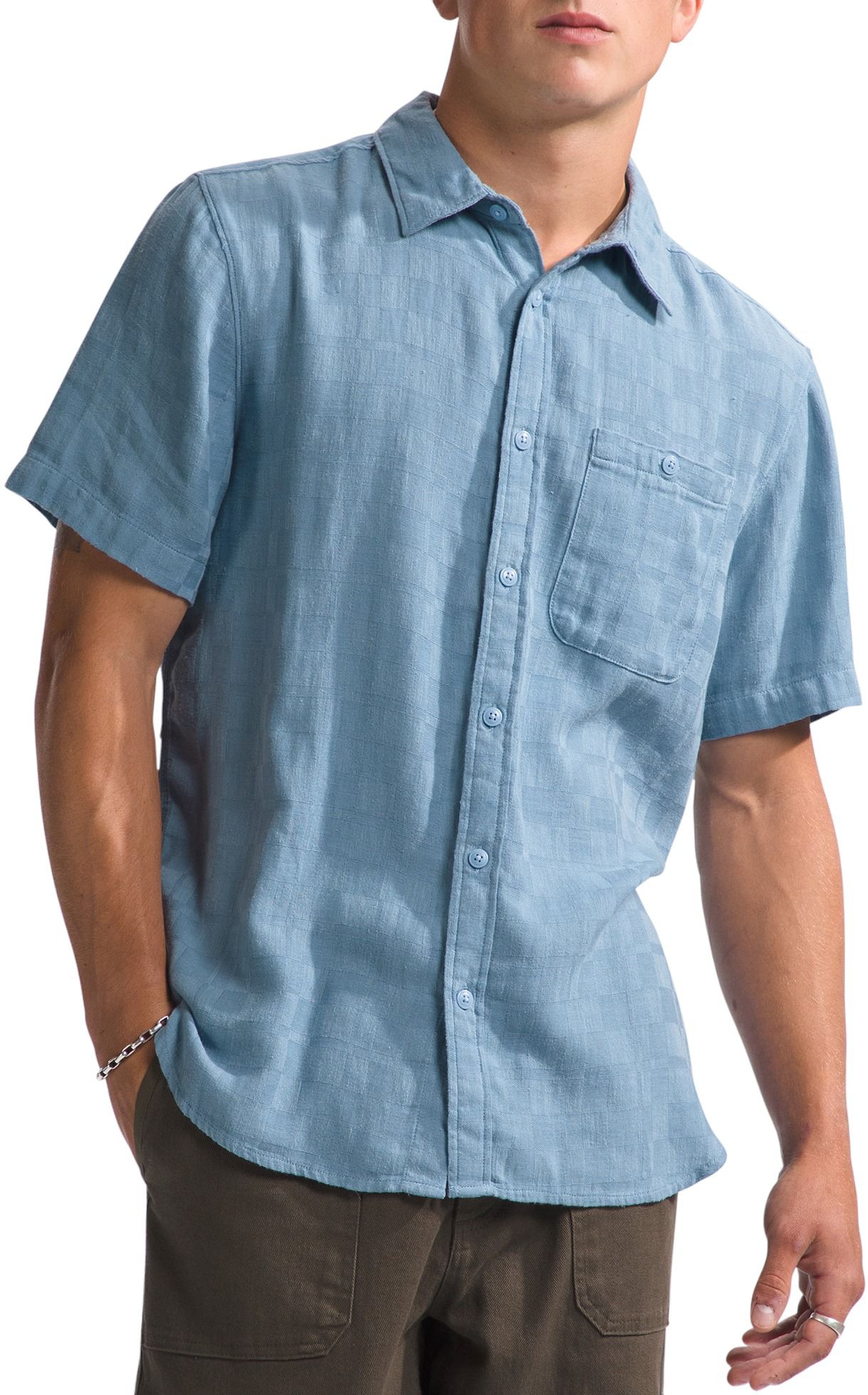 The North Face Men's Loghill Jacquard Short Sleeve Shirt