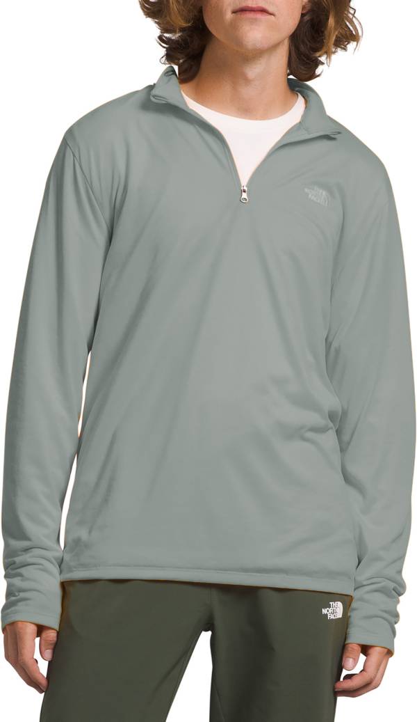 North face discount quarter zip mens