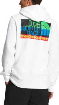 the north face rainbow sweatshirt