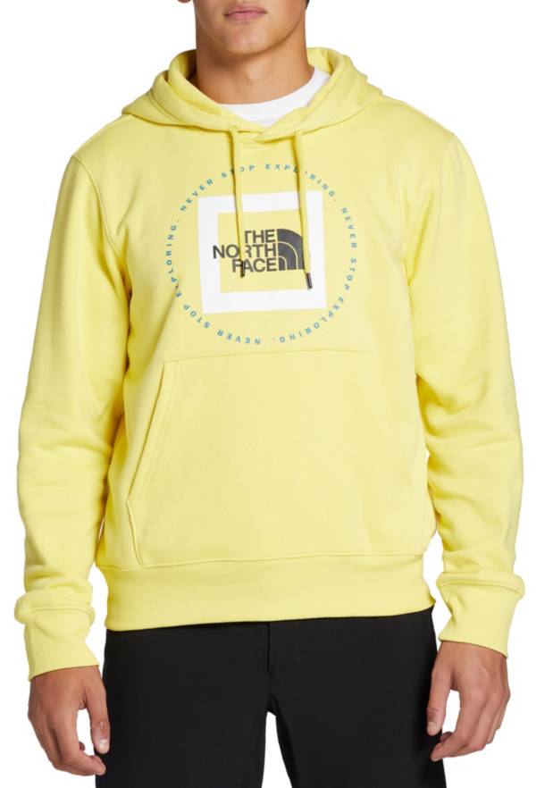 North face hot sale hoodie yellow