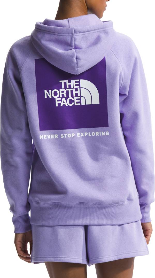 The North Face Womens - Box NSE Pullover Hoodie sweater - Wild Ginger