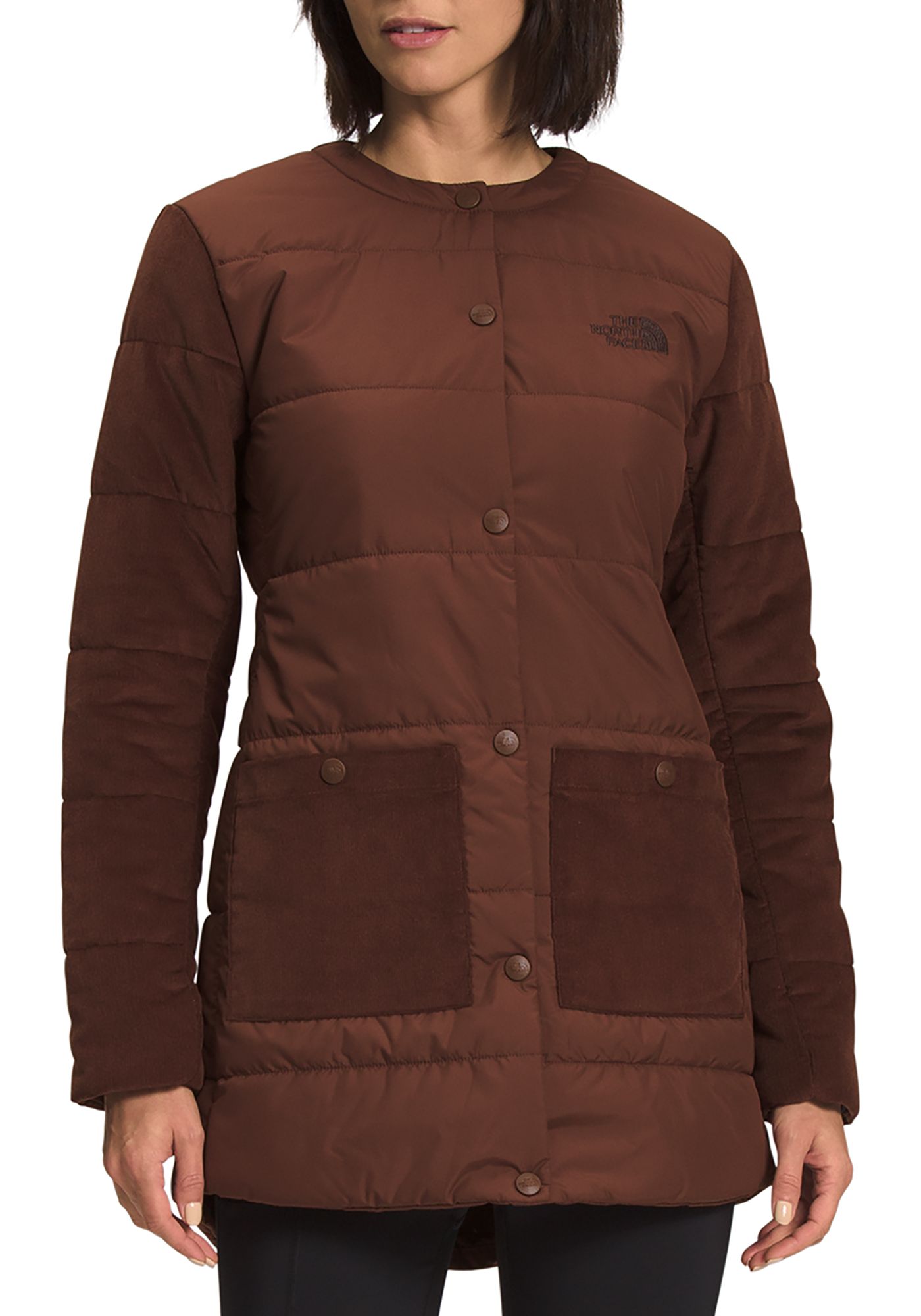 The North Face Women s Harway Collarless Midi Jacket Dick s Sporting Goods