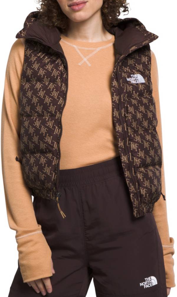 North face deals brown vest