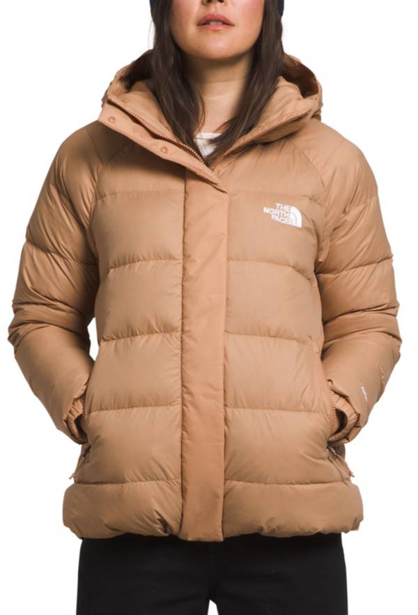 Womens The North Face TNF Hydrenalite Long Down Hooded Parka Warm