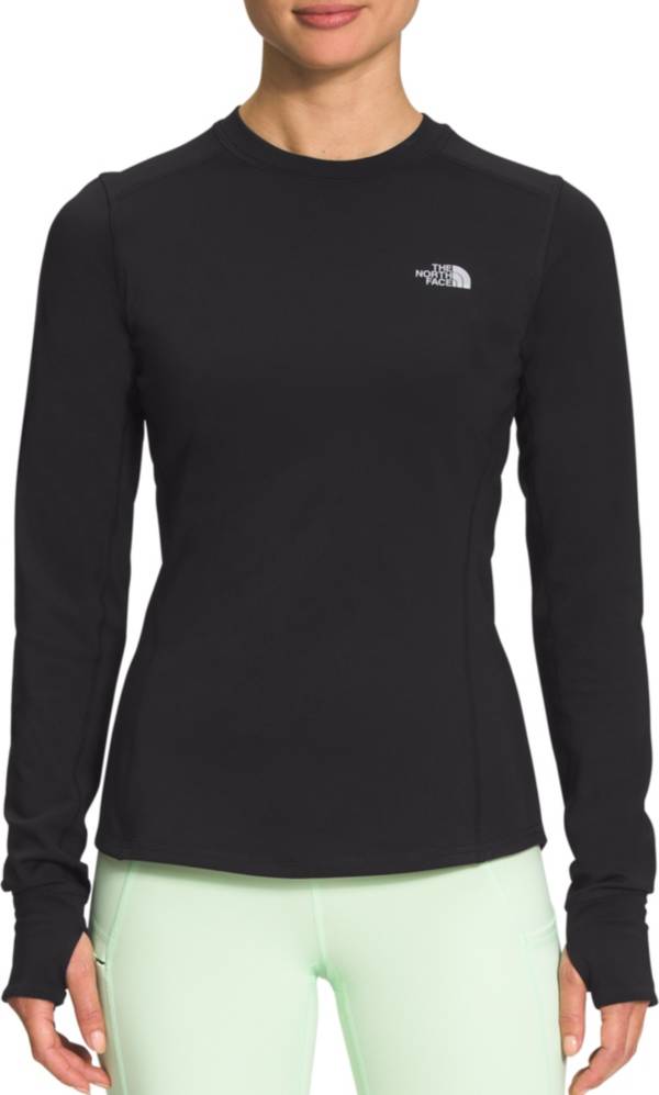 The north face women's slammin fleece crew long store sleeve shirt