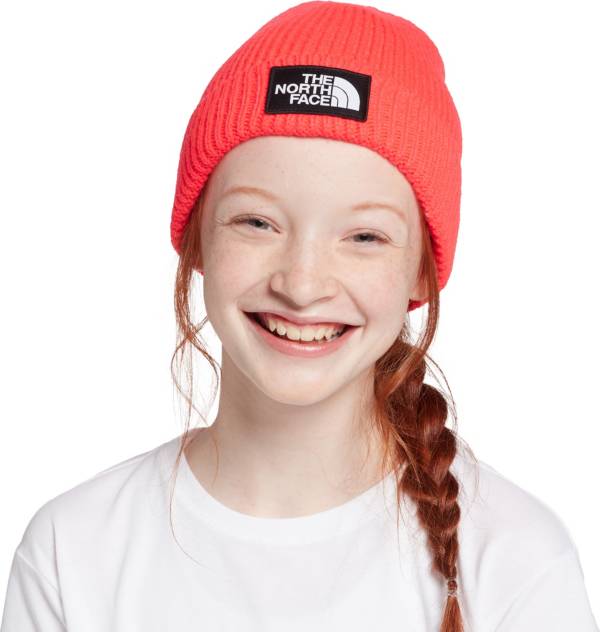 Red north face deals beanie