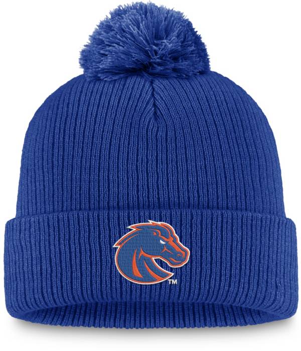 Top of the World Boise State Broncos Blue Cuffed Pom Knit Beanie product image