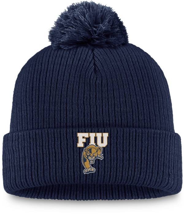 Top of the World FIU Golden Panthers Blue Cuffed Pom Knit Beanie product image