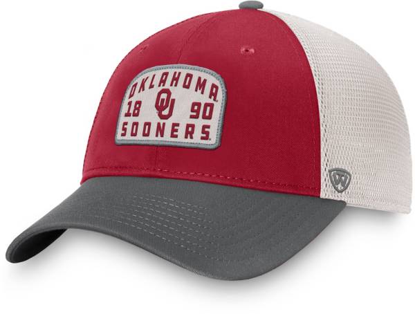 Top of the World Men's Oklahoma Sooners Crimson Inherit Trucker Hat product image