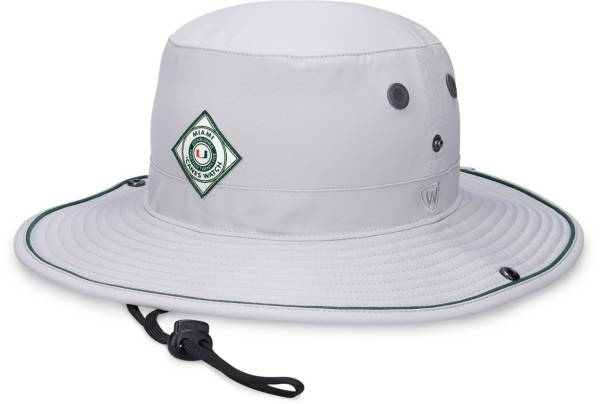 Miami Hurricanes NCAA Team Stripe Bucket Hat