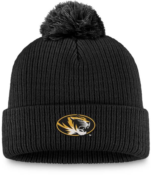 Top of the World Missouri Tigers Black Cuffed Pom Knit Beanie product image
