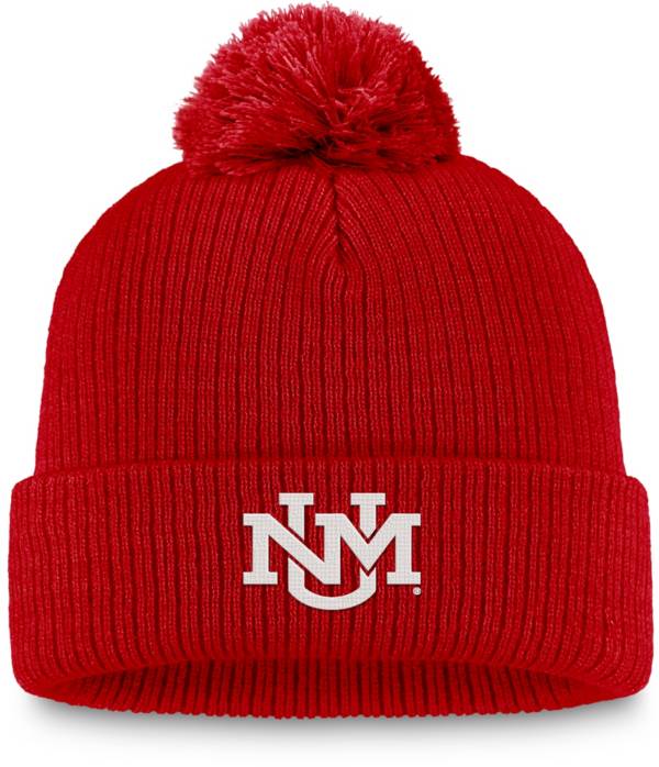 Top of the World New Mexico Lobos Cherry Cuffed Pom Knit Beanie product image