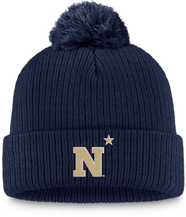 Top of the World Navy Midshipmen Navy Cuffed Pom Knit Beanie product image