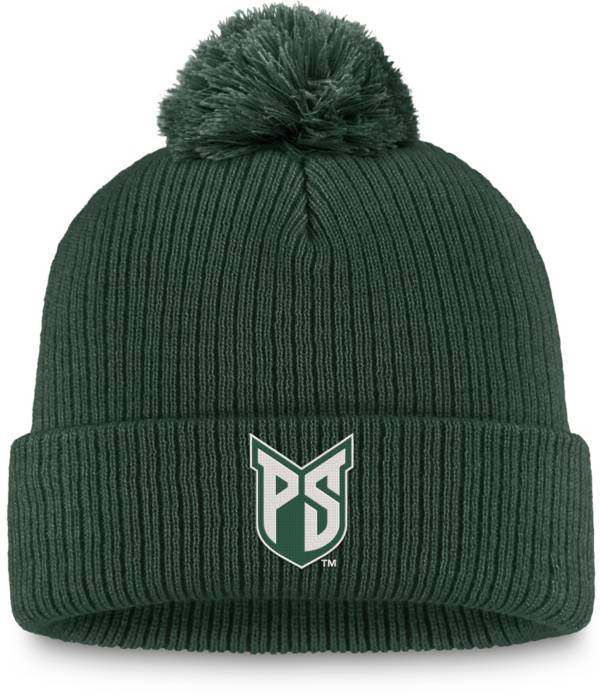 Top of the World Portland State Vikings Green Cuffed Pom Knit Beanie product image