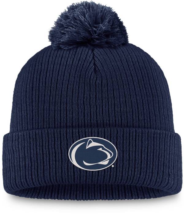Top of the World Penn State Nittany Lions Blue Cuffed Pom Knit Beanie product image