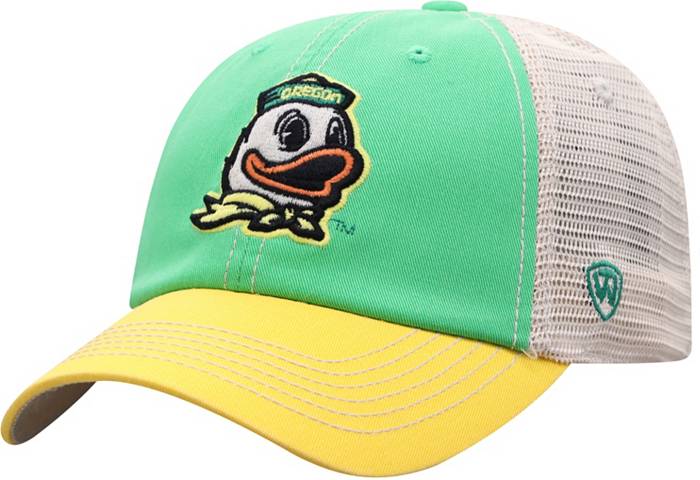 Oregon Ducks Top of the World Classic Snapback Hat - Green