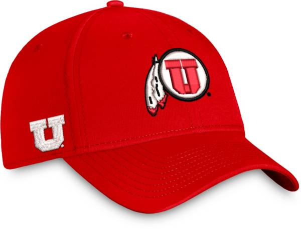Top of the World Men's Utah Utes Crimson Reflex Stretch Fit Hat product image